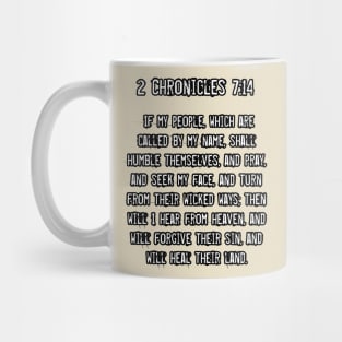 2 Chronicles 7:14 Mug